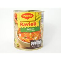 Maggi Ravioli Gemüse in Tomatensauce, 800 g