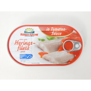 Rügen-Krone Heringsfilets in Tomatensauce, 200 g