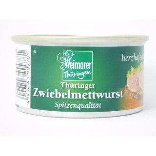 Weimarer "Zwiebelmettwurst", 125 g