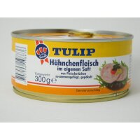 Hähnchenfleisch im eigenen Saft, 300 g